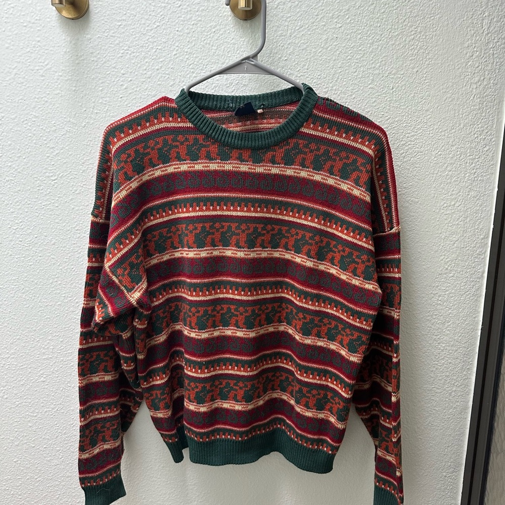 Multicolor Patterned Sweater from Barcelona